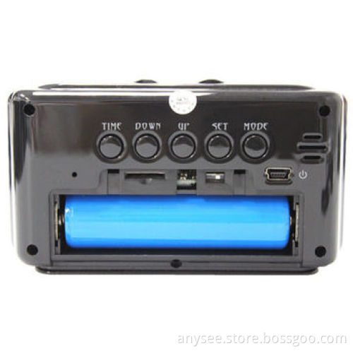 Spy Digital Alarm Clock Video Audio Recorder